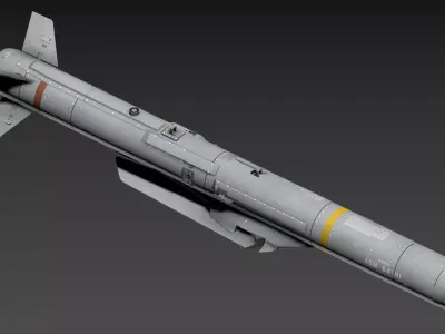 AGM-84K SLAM ER 3D model