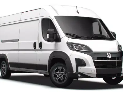 Vauxhall Movano Van L3H2 2024 3D model