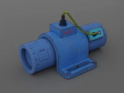 Part of the mechanism 3D model