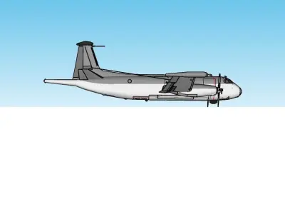 Breguet 1150 Atlantic 3D model