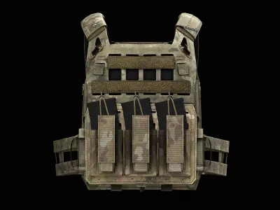 Crye Precision AirLite SPC V2 Low-poly 3D model