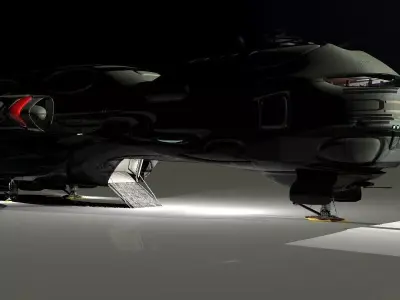 Federation Cargo Ship 3D model