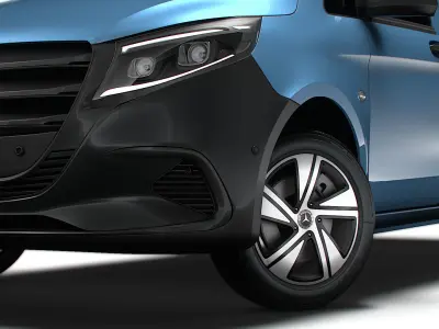 Mercedes Benz Vito Panel Van L3 2024 3D model