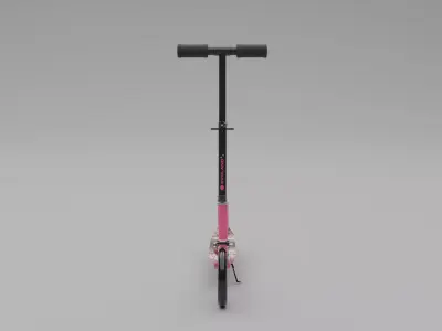 Electric scooter Low-poly 3D model shop
