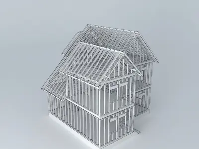 House Framework Free 3D model