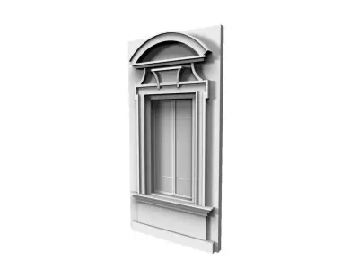 Classic 2 window 3D model