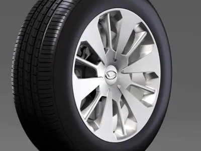 Daihatsu Thor wheel 2017 3D model