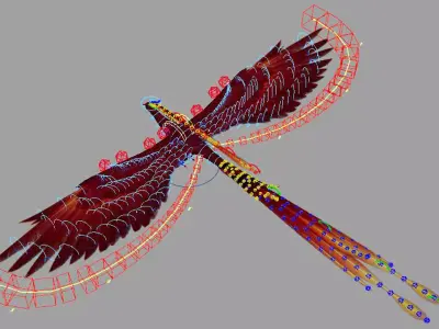 Phoenix 3D model