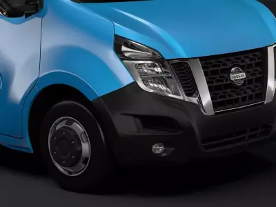 Nissan NV 400 L3H2 Van 2017 3D model