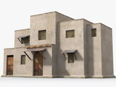 Arab xx25 Low-poly 3D model