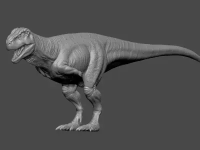 Ekrixinatosaurus Dinosaur 3D model