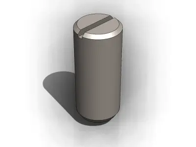 Posicionador Esfera Screw Center Positioner Ball GN615 M4 K KN 3D model