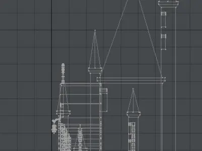 Gothic Church 3D model