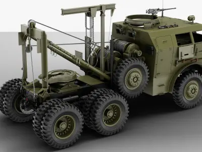 M25 M26 Tank Transporter - Dragon Wagon Highpoly 3D model