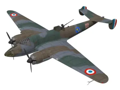 Liore et Olivier LeO451 3D model