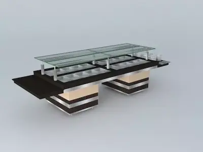 Kit005A Mesa Self Service por Alex Marques Free 3D model