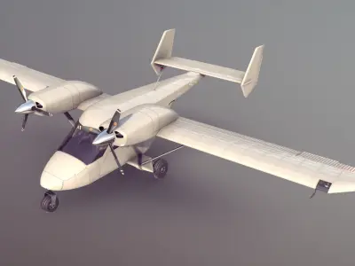 Accord-201 Default Livery Low-poly 3D model