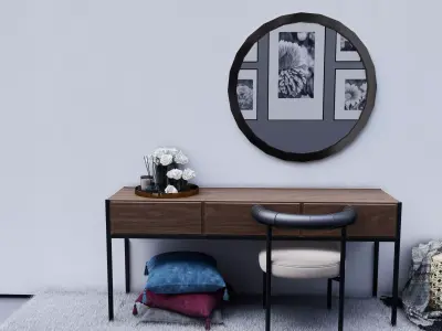 make up table Free 3D model