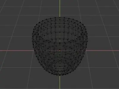 Big Vase No Material No textures Free low-poly 3D model