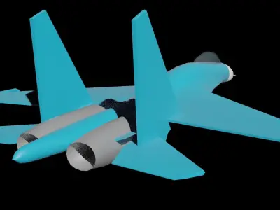 Sukhoi Su-35 3D model