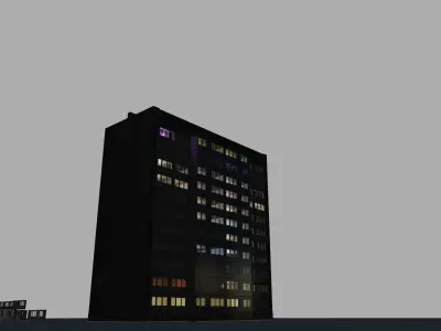 602 project apartment asset Free low-poly 3D model