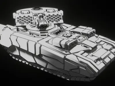 Leopard GT Package Part 1 3D print model