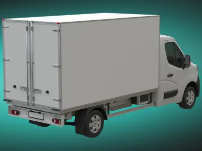 Renault Master 2020 BoxTruck FWD 3D model