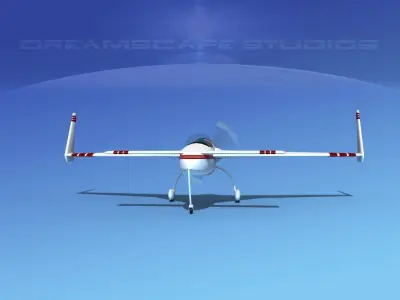 Rutan VariEze V05 3D model