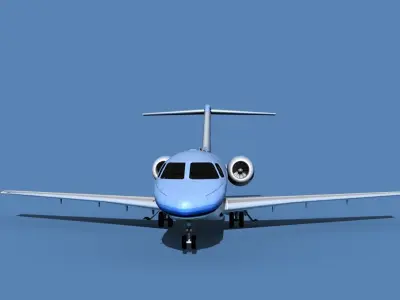 Hawker Siddley 4000 V07 3D model