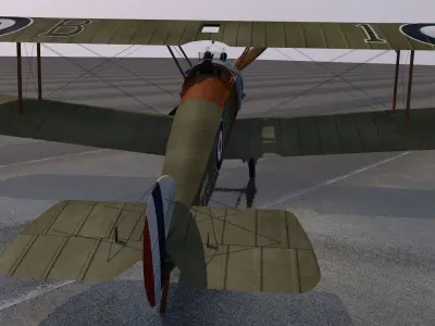 Sopwith Camel 3D model