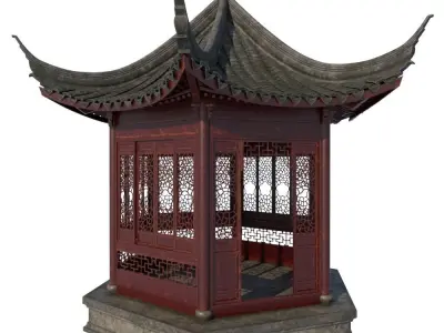 Chinese Pavilion 3D model