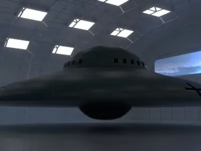 Haunebu 1 ufo 3D model