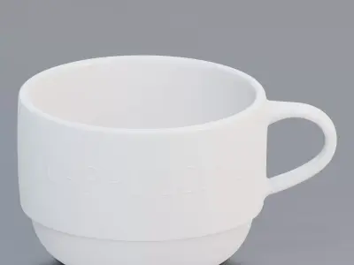 Free cappuccino cup Free 3D model