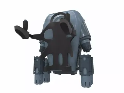Jet pack 3 3D model