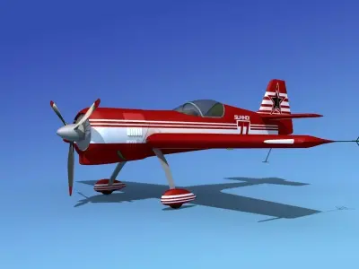 Sukhoi SU-26 Aerobat V01 3D model