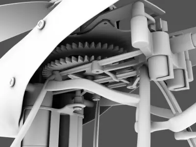 Remote controlled Helicopter - Textured 3D model