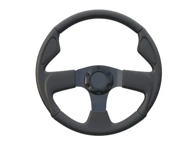 Steering Wheel 3D model 3D model