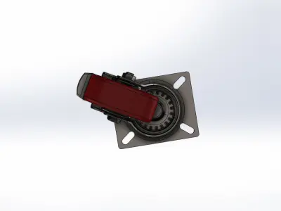 Rodizio Schioppa GL 414 PE G Wheel 3D model