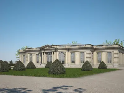 Classical Building IV 3D model