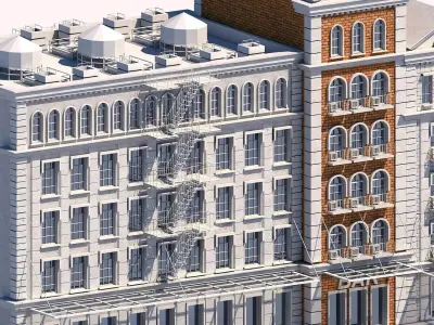 Commercial Building 103 3D model