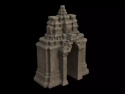 ancient building 2 3D model