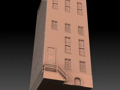 Canal House 3D print model