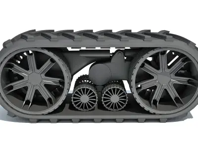 Track kit V1 3D model