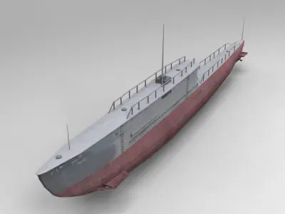 The Submarine Mariotte 3D model