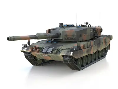 Panzer 87 - Swiss Army 3D model