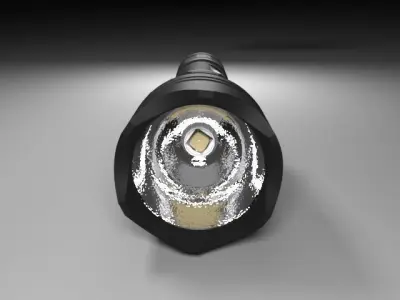 Flashlight Convoy M1 3D model