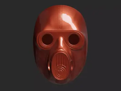 GasMask 3D print model