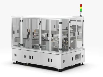 Fully Automatic 18650 Battery Sorting Machine 3D model