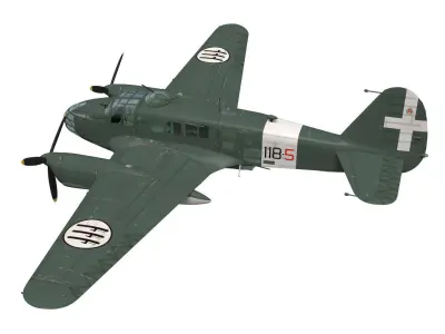 Caproni Ca314 3D model