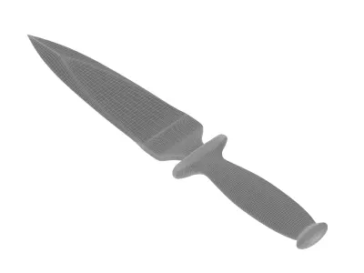 battle knife v16 3D model